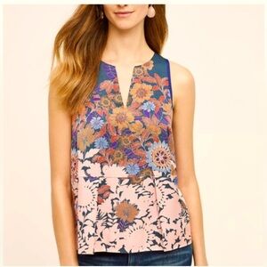 NWT Anthropologie HD in Paris Blouse Top